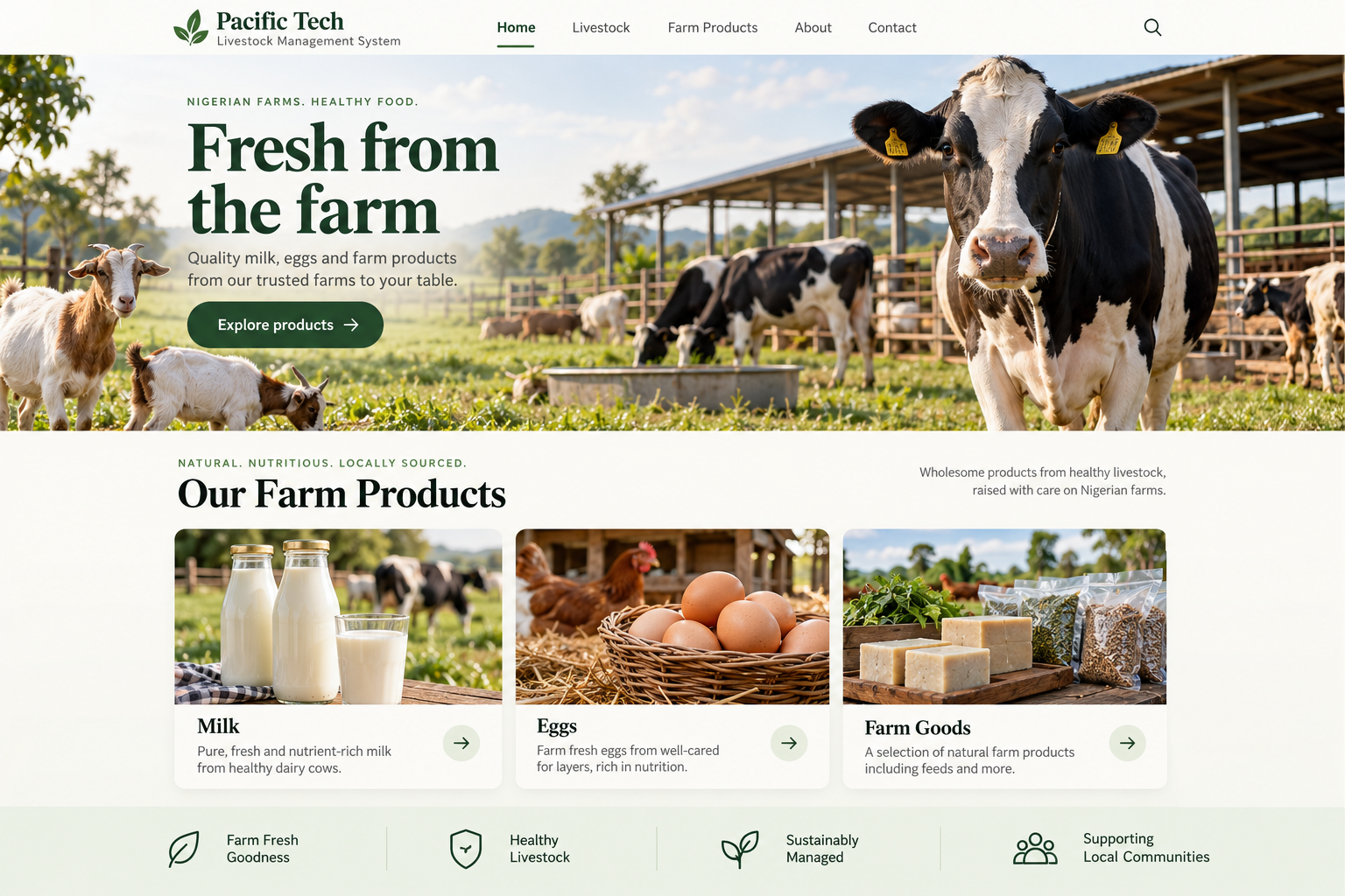 Pacific Livestock Management System